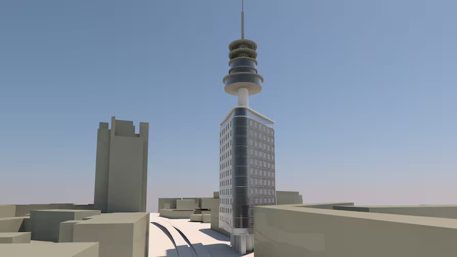Turm Visualisierung